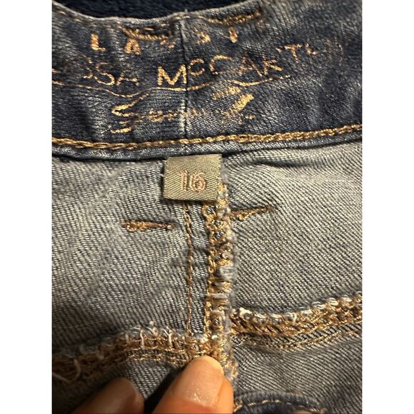 Melissa McCarthy Dark Blue Skinny Jeans size 16 - Picture 4 of 5